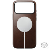 Nomad iPhone 17 Pro Max/iPhone 18 Pro Max Skal Modern Leather Case Horween Rustic Brown