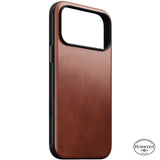 Nomad iPhone 17 Pro Max/iPhone 18 Pro Max Skal Modern Leather Case Horween Olde Dublin