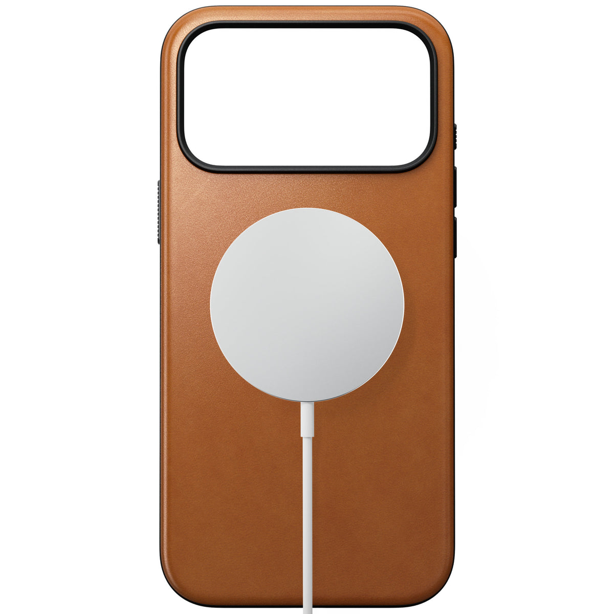 Nomad iPhone 17 Pro Max/iPhone 18 Pro Max Skal Modern Leather Case Horween Saddle