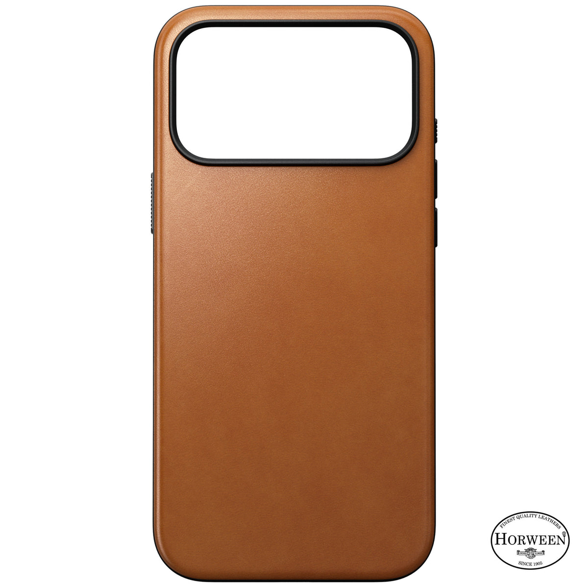 Nomad iPhone 17 Pro Max/iPhone 18 Pro Max Skal Modern Leather Case Horween Saddle