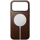 Nomad iPhone 17 Pro Max/iPhone 18 Pro Max Skal Modern Leather Case Brun