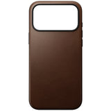 Nomad iPhone 17 Pro Max/iPhone 18 Pro Max Skal Modern Leather Case Brun