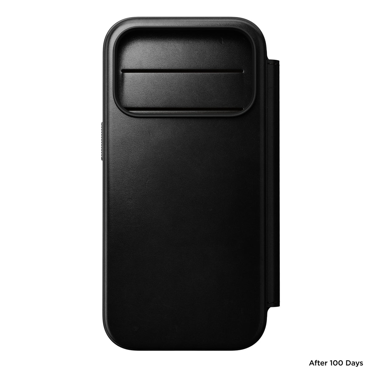 Nomad iPhone 17 Pro/iPhone 18 Pro Fodral Modern Leather Folio Horween Svart