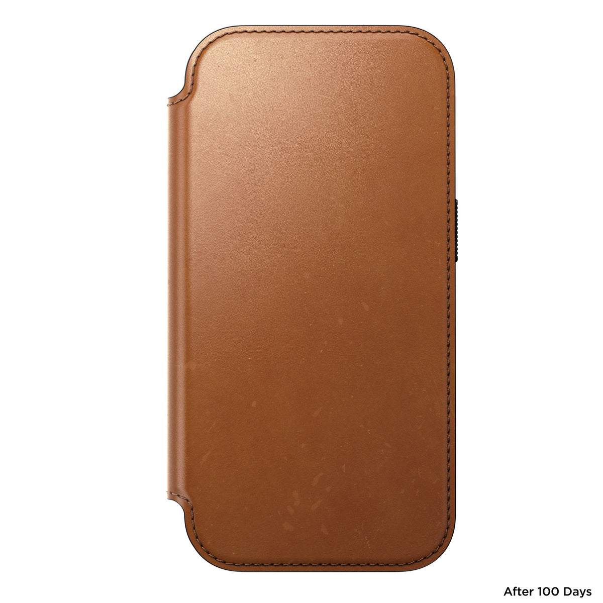 Nomad iPhone 17 Pro/iPhone 18 Pro Fodral Modern Leather Folio Horween Saddle