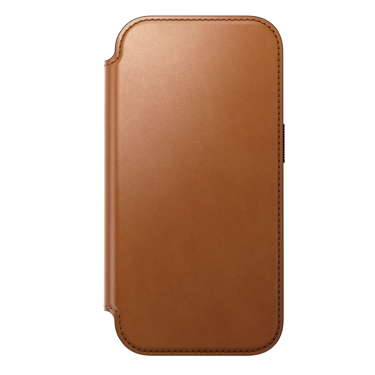 Nomad iPhone 17 Pro/iPhone 18 Pro Fodral Modern Leather Folio Horween Saddle