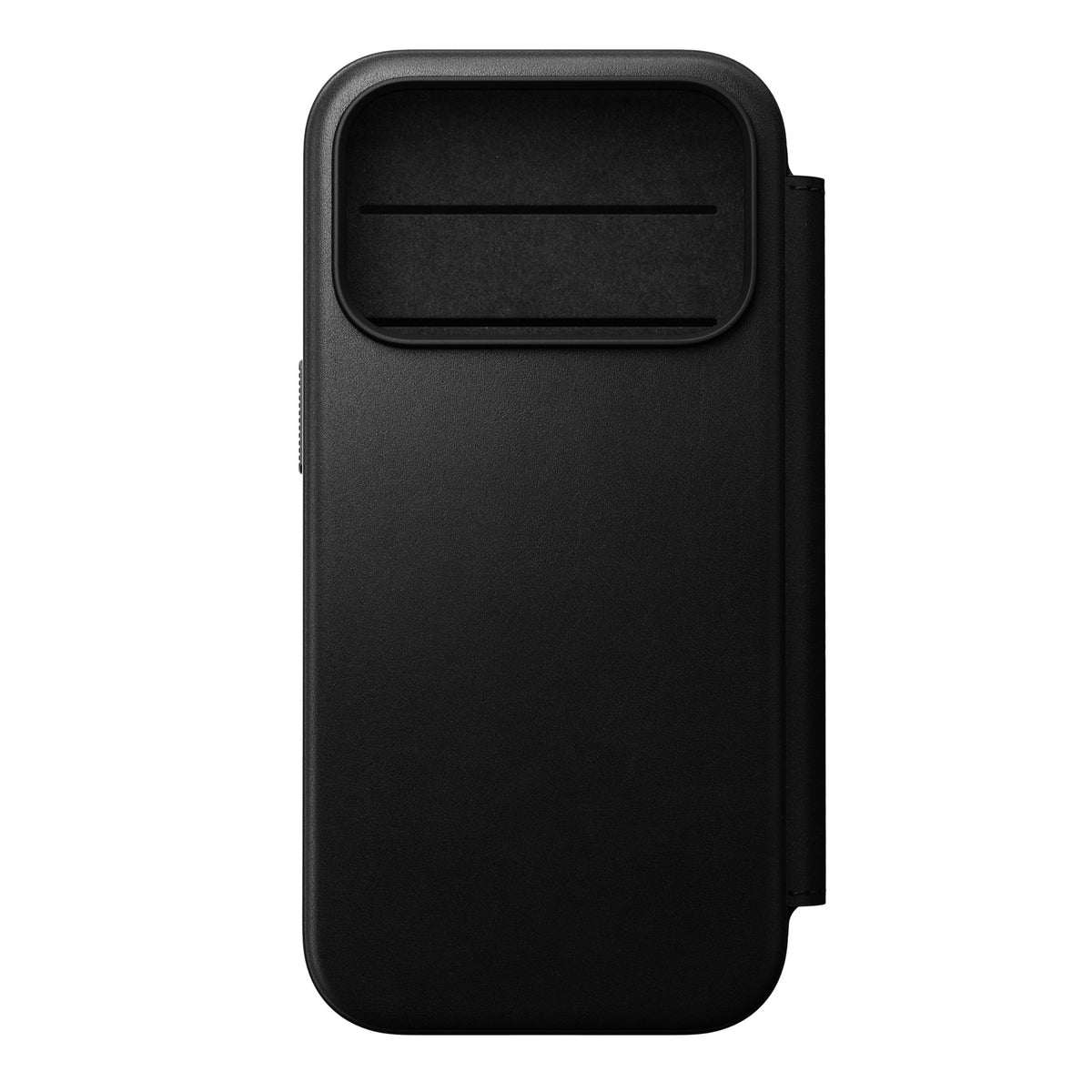 Nomad iPhone 17 Pro/iPhone 18 Pro Fodral Modern Leather Folio Svart