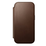 Nomad iPhone 17 Pro/iPhone 18 Pro Fodral Modern Leather Folio Brun