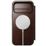 Nomad iPhone 17 Pro Max/iPhone 18 Pro Max Fodral Modern Leather Folio Horween Rustic Brown