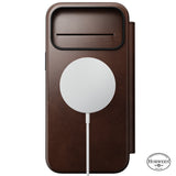 Nomad iPhone 17 Pro Max/iPhone 18 Pro Max Fodral Modern Leather Folio Horween Rustic Brown