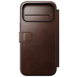Nomad iPhone 17 Pro Max/iPhone 18 Pro Max Fodral Modern Leather Folio Horween Rustic Brown