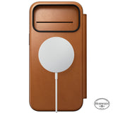Nomad iPhone 17 Pro Max/iPhone 18 Pro Max Fodral Modern Leather Folio Horween Saddle