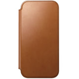 Nomad iPhone 17 Pro Max/iPhone 18 Pro Max Fodral Modern Leather Folio Horween Saddle