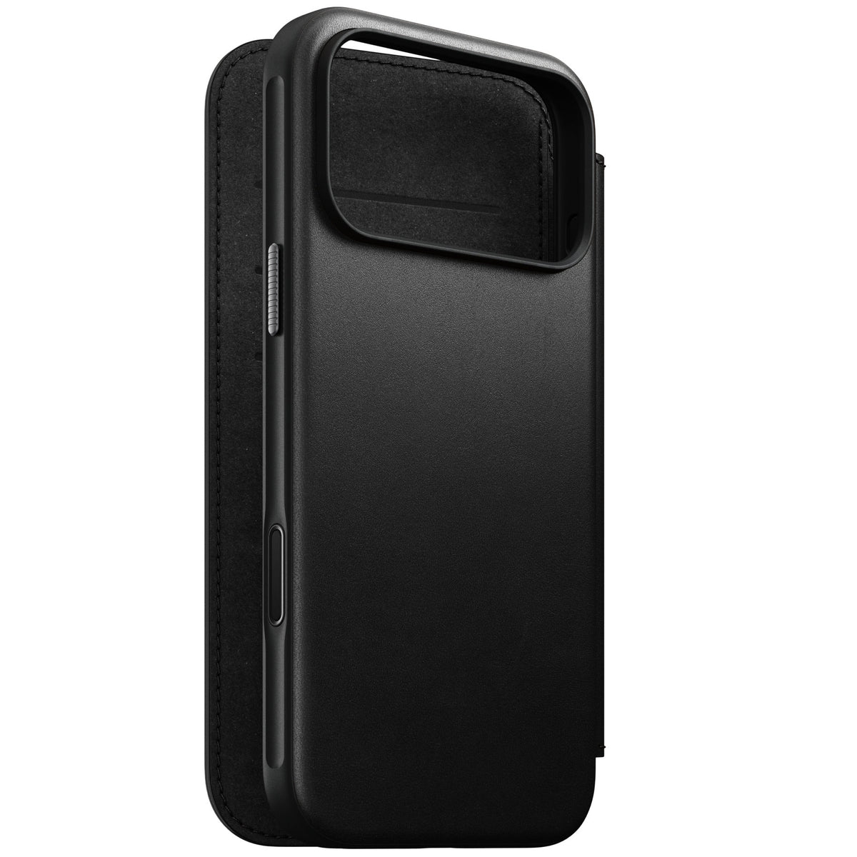 Nomad iPhone 17 Pro Max/iPhone 18 Pro Max Fodral Modern Leather Folio Svart