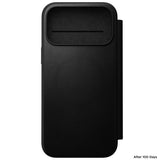 Nomad iPhone 17 Pro Max/iPhone 18 Pro Max Fodral Modern Leather Folio Svart