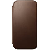 Nomad iPhone 17 Pro Max/iPhone 18 Pro Max Fodral Modern Leather Folio Brun