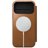 Nomad iPhone 17 Pro Max/iPhone 18 Pro Max Fodral Modern Leather Folio English Tan