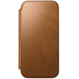 Nomad iPhone 17 Pro Max/iPhone 18 Pro Max Fodral Modern Leather Folio English Tan
