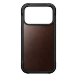 Nomad iPhone 17 Pro/iPhone 18 Pro Skal Rugged Leather Case Rustic Brown