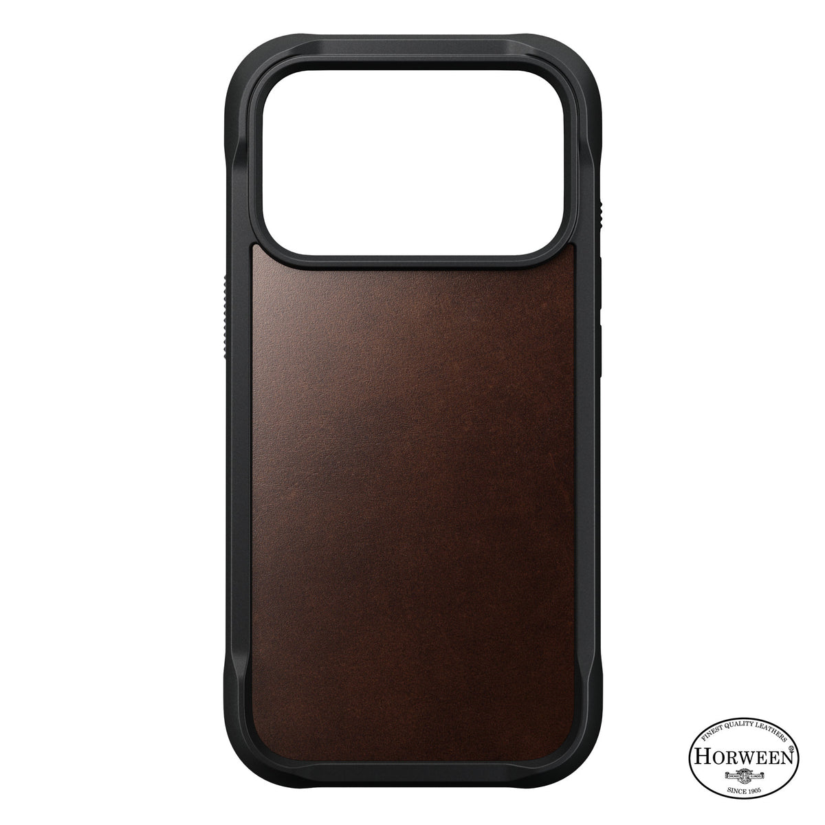Nomad iPhone 17 Pro/iPhone 18 Pro Skal Rugged Leather Case Rustic Brown