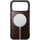 Nomad iPhone 17 Pro Max/iPhone 18 Pro Max Skal Rugged Leather Case Rustic Brown