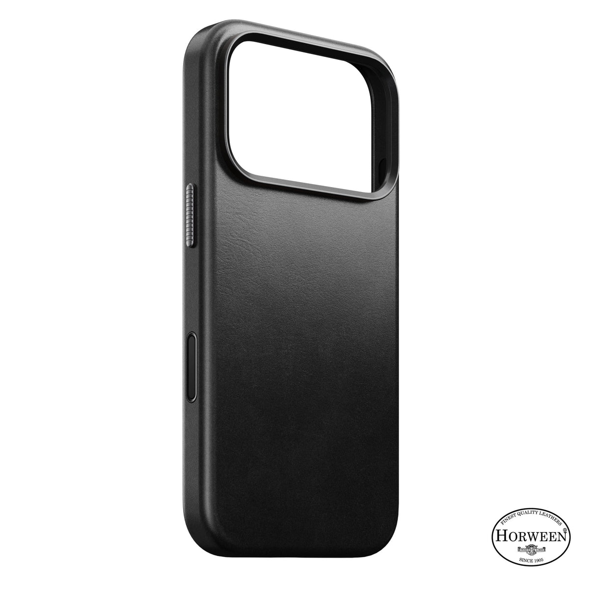 Nomad iPhone 17 Pro/iPhone 18 Pro Skal Traditional Leather Case Horween Svart