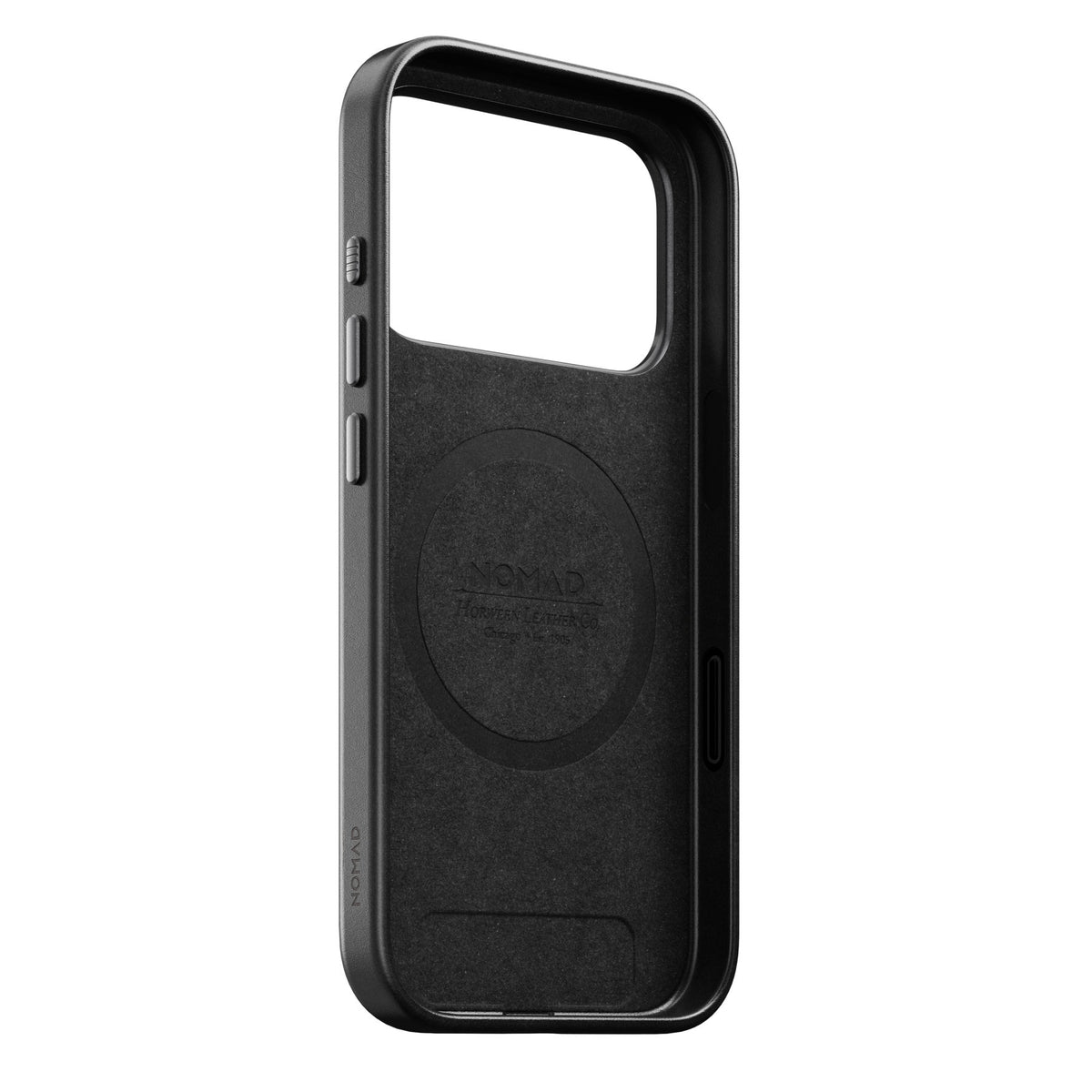 Nomad iPhone 17 Pro/iPhone 18 Pro Skal Traditional Leather Case Horween Svart