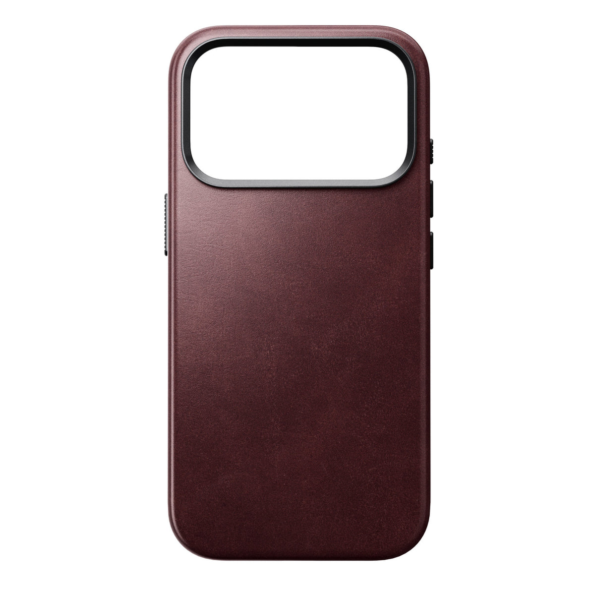 Nomad iPhone 17 Pro/iPhone 18 Pro Skal Traditional Leather Case Horween Burgundy