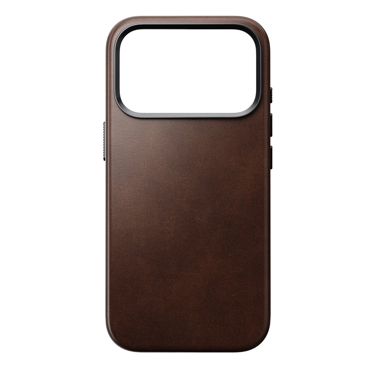 Nomad iPhone 17 Pro/iPhone 18 Pro Skal Traditional Leather Case Horween Rustic Brown