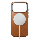 Nomad iPhone 17 Pro/iPhone 18 Pro Skal Traditional Leather Case Horween Saddle
