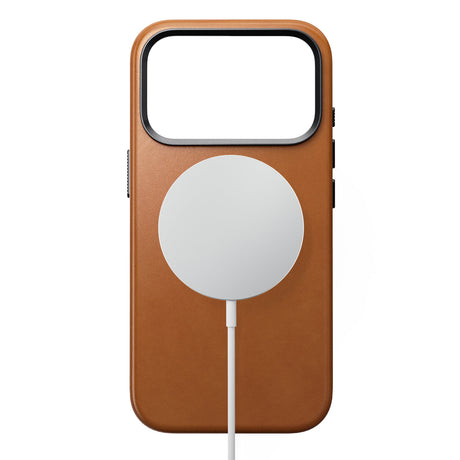 Nomad iPhone 17 Pro/iPhone 18 Pro Skal Traditional Leather Case Horween Saddle