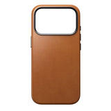 Nomad iPhone 17 Pro/iPhone 18 Pro Skal Traditional Leather Case Horween Saddle