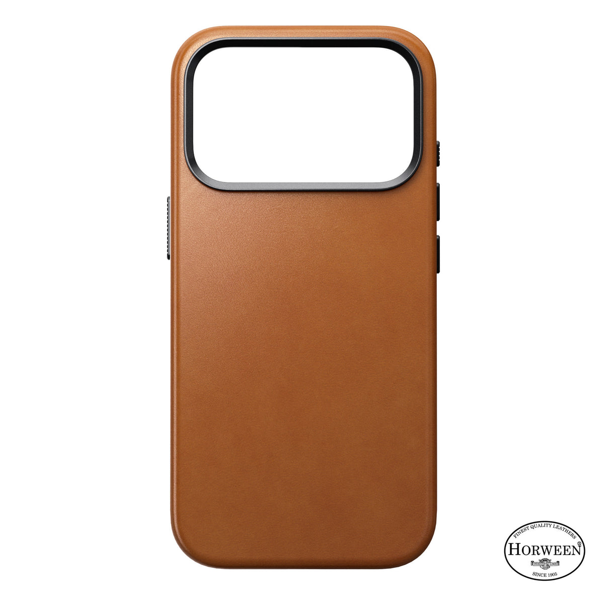 Nomad iPhone 17 Pro/iPhone 18 Pro Skal Traditional Leather Case Horween Saddle