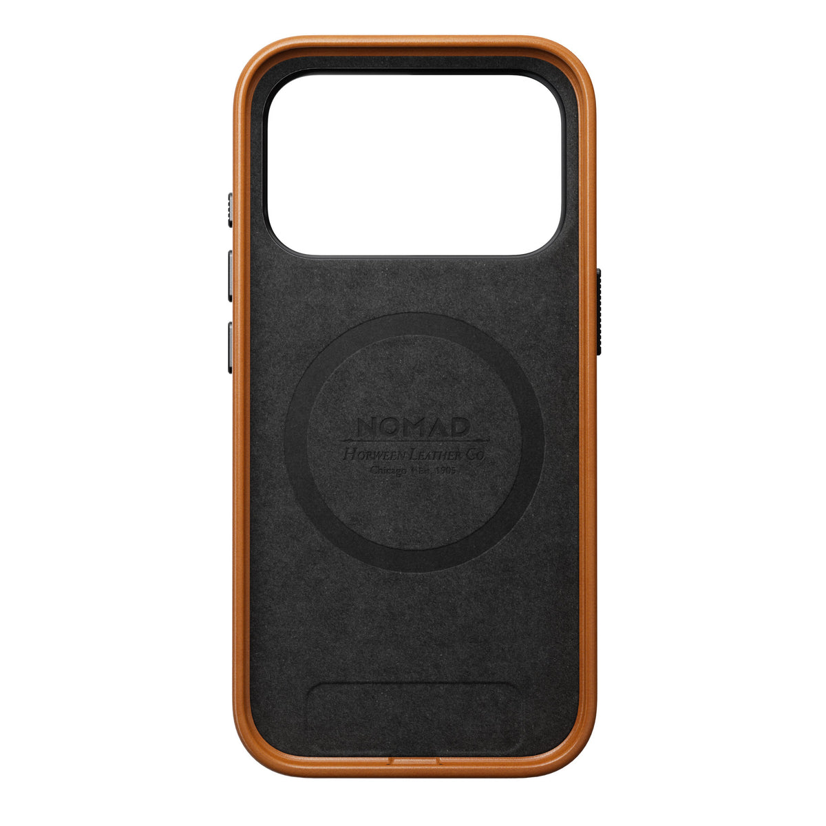 Nomad iPhone 17 Pro/iPhone 18 Pro Skal Traditional Leather Case Horween Saddle