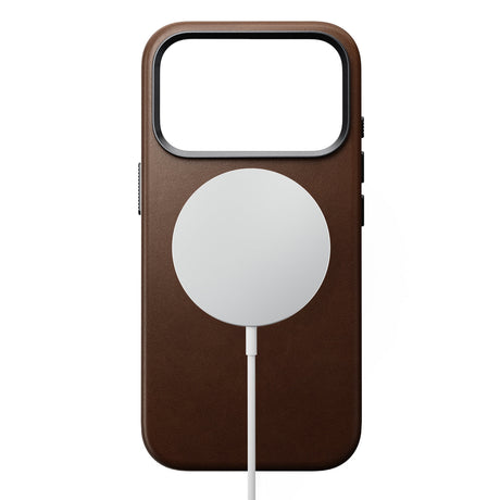Nomad iPhone 17 Pro/iPhone 18 Pro Skal Traditional Leather Case Brun