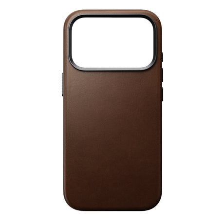 Nomad iPhone 17 Pro/iPhone 18 Pro Skal Traditional Leather Case Brun