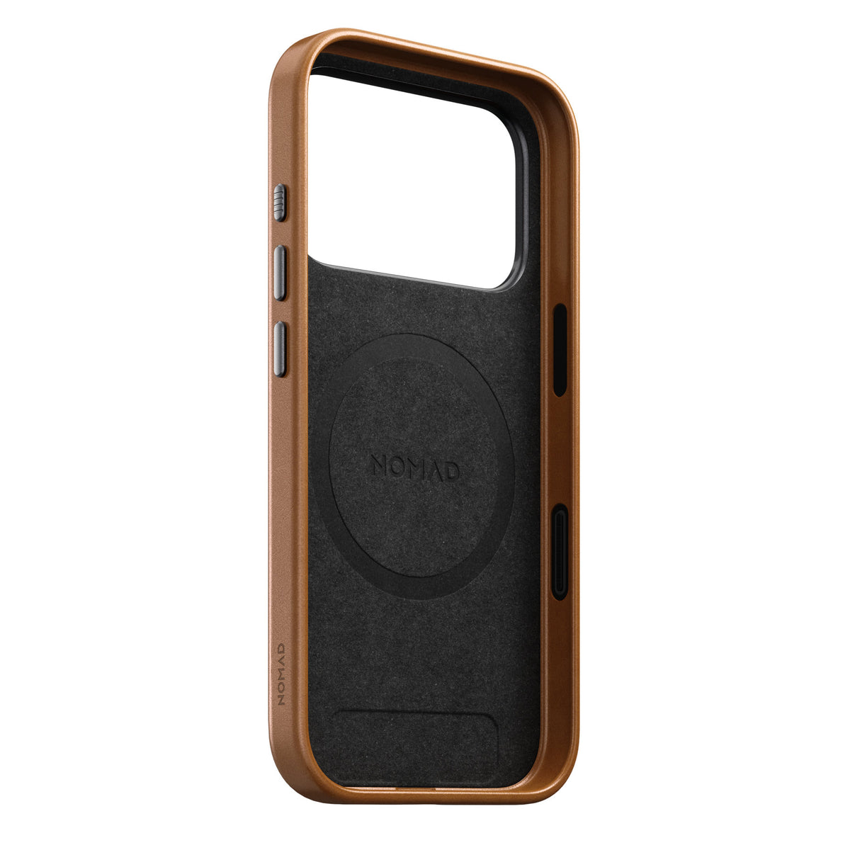 Nomad iPhone 17 Pro/iPhone 18 Pro Skal Traditional Leather Case English Tan