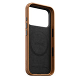 Nomad iPhone 17 Pro/iPhone 18 Pro Skal Traditional Leather Case English Tan
