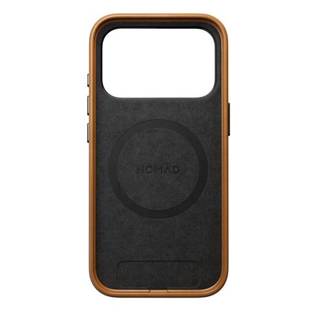 Nomad iPhone 17 Pro/iPhone 18 Pro Skal Traditional Leather Case English Tan