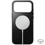 Nomad iPhone 17 Pro Max/iPhone 18 Pro Max Skal Traditional Leather Case Horween Svart