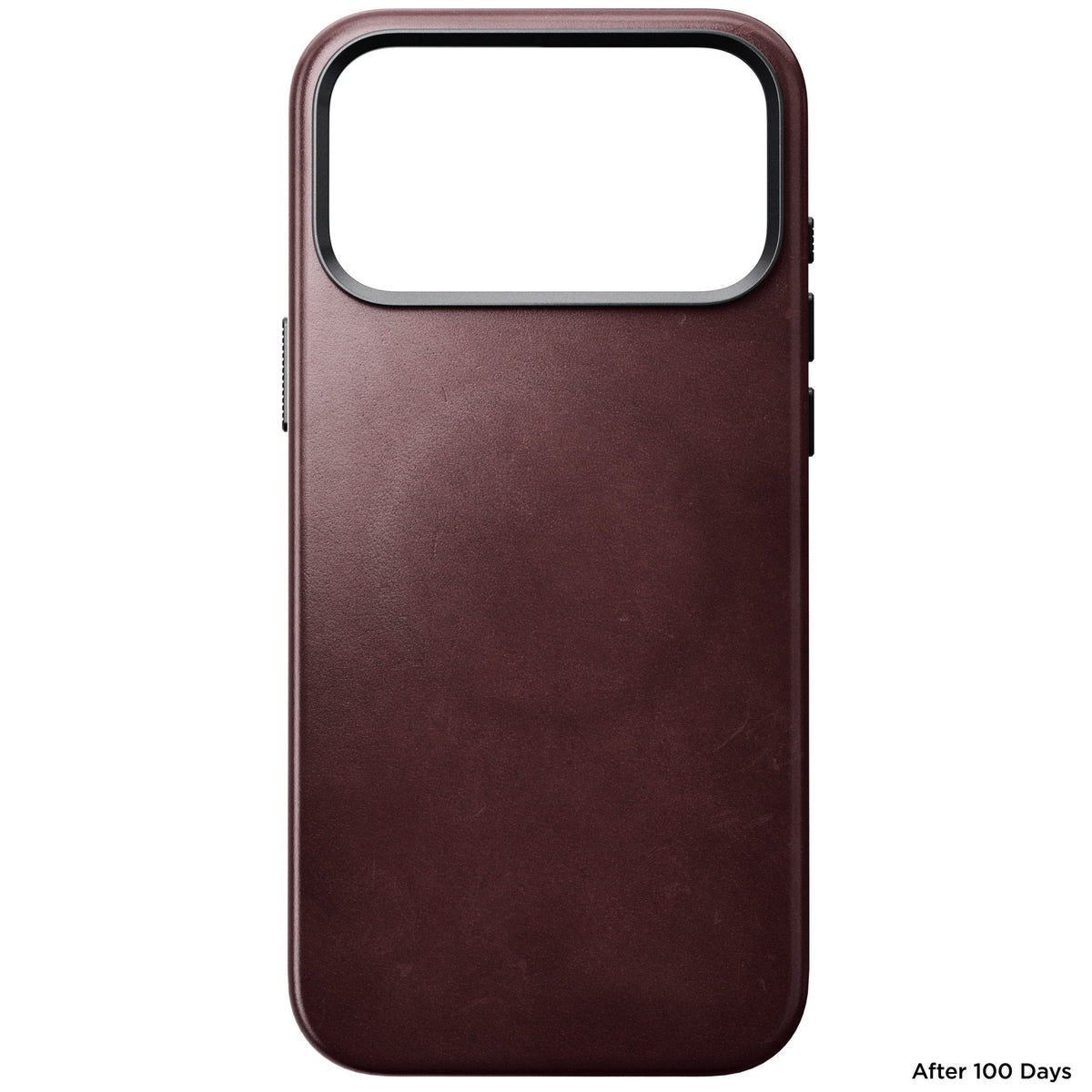 Nomad iPhone 17 Pro Max/iPhone 18 Pro Max Skal Traditional Leather Case Horween Burgundy