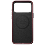 Nomad iPhone 17 Pro Max/iPhone 18 Pro Max Skal Traditional Leather Case Horween Burgundy