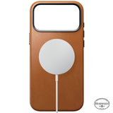 Nomad iPhone 17 Pro Max/iPhone 18 Pro Max Skal Traditional Leather Case Horween Saddle