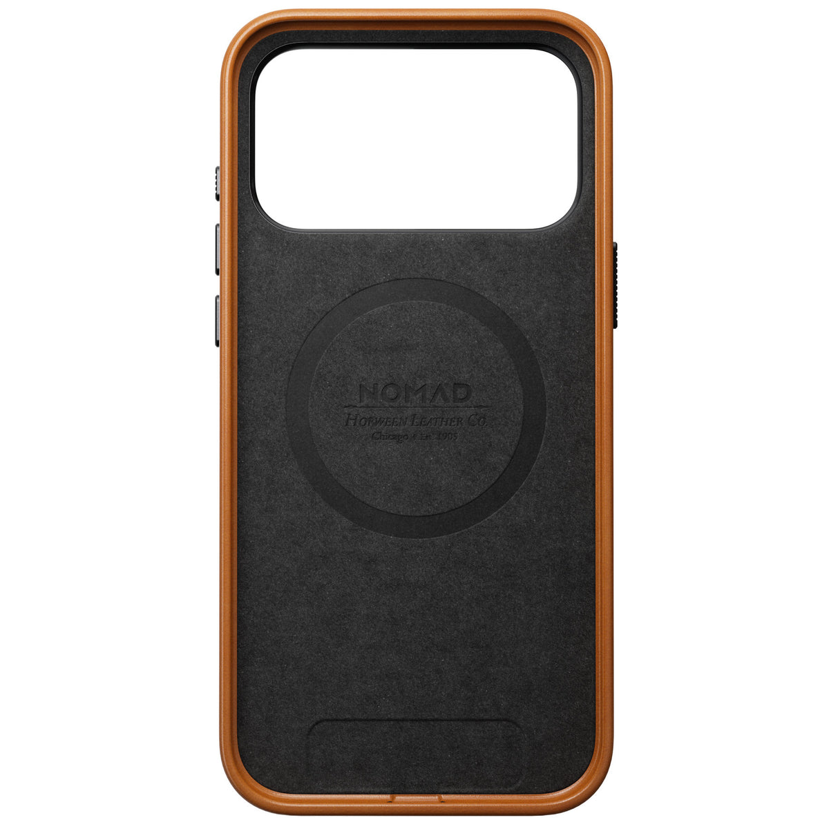 Nomad iPhone 17 Pro Max/iPhone 18 Pro Max Skal Traditional Leather Case Horween Saddle