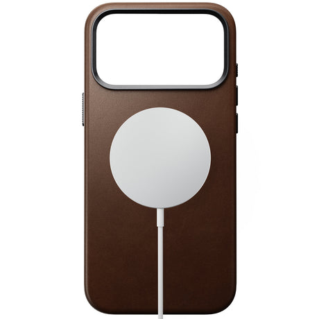 Nomad iPhone 17 Pro Max/iPhone 18 Pro Max Skal Traditional Leather Case Brun