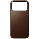 Nomad iPhone 17 Pro Max/iPhone 18 Pro Max Skal Traditional Leather Case Brun