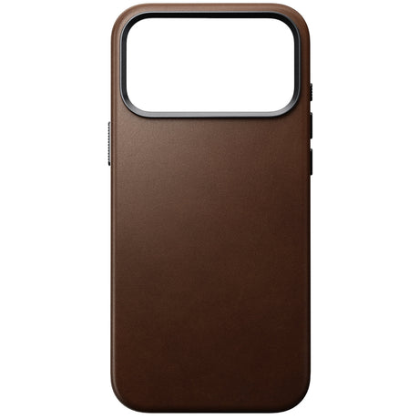 Nomad iPhone 17 Pro Max/iPhone 18 Pro Max Skal Traditional Leather Case Brun
