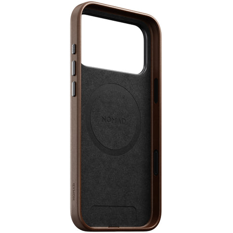 Nomad iPhone 17 Pro Max/iPhone 18 Pro Max Skal Traditional Leather Case Brun
