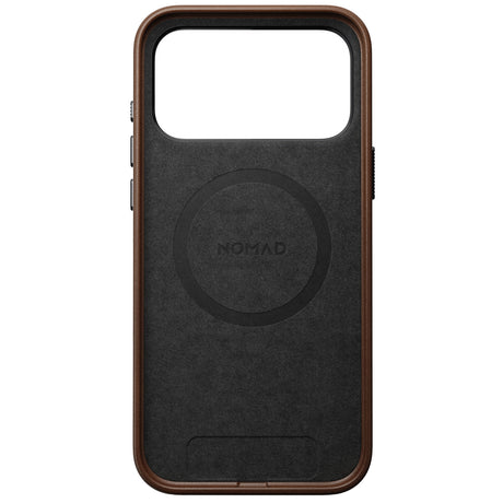 Nomad iPhone 17 Pro Max/iPhone 18 Pro Max Skal Traditional Leather Case Brun