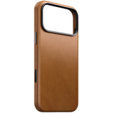 Nomad iPhone 17 Pro Max/iPhone 18 Pro Max Skal Traditional Leather Case English Tan