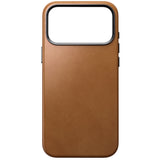 Nomad iPhone 17 Pro Max/iPhone 18 Pro Max Skal Traditional Leather Case English Tan